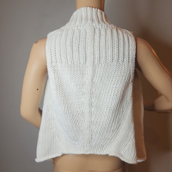 Theory White knit vest. Size XS. Linen/ Cotton - Picture 8 of 16